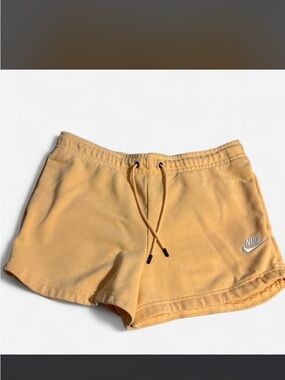 Nike Women's Peach Drawstring Shorts